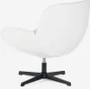 Fauteuil pivotant élégant en tissu bouclé pour le salon Voir les images du produit 4