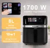 Frytkownica na gorące powietrze beztłuszczowa airfryer Podgląd zdjęcia produktu 2