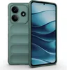 A green phone case and a smartphone are displayed against a white background. Produktbild-Vorschau