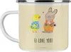 Mr. & Mrs. Panda Teetasse Ostern Freundschaft - Blumig - Produktbild-Vorschau 1
