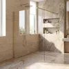 Rea Stabilisatiestang Voor Douchewand 150 Cm Brush Gold Productafbeelding-voorbeeld 2