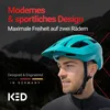 KED Embrace MU-1 Unisex Fahrradhelm Allroundhelm blau 52-58 Produktbild-Vorschau 10