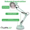 LUMILED lampada da tavolo in metallo blu pastello attacco Anteprima dell’immagine prodotto 6