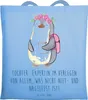 Mr. & Mrs. Panda Tote Bag Tochter Expertin - Sky Blue - Produktbild-Vorschau 1
