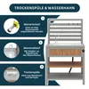 Armoire de rangement d'extérieur et table de jardinage, Voir les images du produit 7