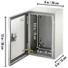 VEVOR Schaltschrank NEMA-Industriegehäuse, 30 x 20 x 15 cm Produktbild-Vorschau 8