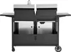 Gaz- und Holzkohle-Grill 2-in-1 "Western" - Schwarz Produktbild-Vorschau 5