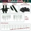 Zaun Gartenzaun Steckzaun Hundezaun Teichzaun für Garten Produktbild-Vorschau 7
