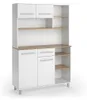 Kuchyňský bufet Vicco Pure Bílá/Řemeslný dub 120.2 x 177 Náhled obrázku produktu 1