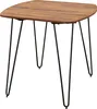 WOHNLING Esszimmertisch 80x80x76 cm Sheesham Massivholz Produktbild-Vorschau 6
