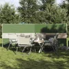 vidaXL Frangivento da campeggio verde 344x120 cm Anteprima dell’immagine prodotto 2