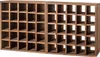 Portabottiglie in legno KADAX scacchiera marrone scuro 2 Anteprima dell’immagine prodotto 3