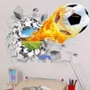 GKA XL Fußball mit Feuerschweif GK65 Wandtattoo für Produktbild-Vorschau 4