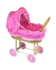 Puppenwagen aus Weide  polka dot Produktbild-Vorschau 1