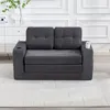 Cord-Zweisitzer-Sofa, Getraenkehalter, Seitentaschen, Produktbild-Vorschau 10