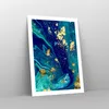 Poster - Poster ohne Rahmen - Abstraktion modern - 50x70 cm Produktbild-Vorschau 7