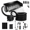 UVC-Lampe Teichwasserfall mit 3000L/H Pumpe, Filter & RGB Produktbild-Vorschau 1