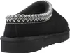 A black UGG slipper is shown from the side against a white background. Voir les images du produit