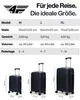 4FLY CoreMatte PP Hartschalenkoffer 24 Zoll Reisekoffer – Náhľad obrázku produktu 8