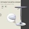 HOMCOM Table de Bar Table Bistro Mange-debout Chic Style Voir les images du produit 6