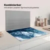 KitchenYeah© Herdabdeckplatte Wasser - Golf - Blau , Produktbild-Vorschau 3
