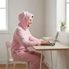 Piżama Onesie Kigurumi Kostium Przebranie Pokemon Mew XXL: Podgląd zdjęcia produktu 6