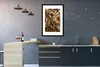 MuchoWow® MuchoWow® Gerahmtes Poster Gold - Autobahn - Produktbild-Vorschau 5