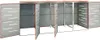 Contenitore per 4 cestini 276,5x77,5x115,5 cm in acciaio Anteprima dell’immagine prodotto 4