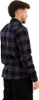 A man is shown from the side wearing a plaid shirt and cargo pants. Produktbild-Vorschau