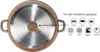 Servierpfanne Schmorpfanne Kochtopf mit Deckel Induktion Produktbild-Vorschau 4