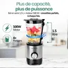 Emerio BL-130988, Prenosný mixér, 1,5 L, Pulzný spínač, Náhľad obrázku produktu 9