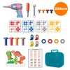 Dinosaurier Konstruktionsspielzeug 228 Teile, Montessori Produktbild-Vorschau 4
