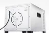 The back of a silver appliance with a black power cord. Podgląd zdjęcia produktu
