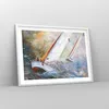 Gerahmtes Poster - Weißer Rahmen - Segelboot Bild Regatta - Produktbild-Vorschau 8