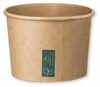100x Eisbecher Feinkostbecher aus Kraftpapier  rund 230ml Produktbild-Vorschau 3