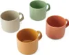 KitchenCraft Idilica stohovací kameninové hrnky - sada 4ks Náhled obrázku produktu 2