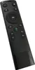 A black remote control is shown against a white background. Voir les images du produit