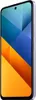 A side view of a purple smartphone with a colorful abstract wallpaper on its screen. Náhľad obrázku produktu