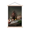 MuchoWow® Textilposter Rustikal - Fisch - Stilleben - Produktbild-Vorschau 1