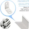 20 Stück Edelstahl Winkel 30x30mm Bracket L-förmige Bracket Produktbild-Vorschau 3