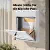 Cassetta per le lettere Wiltec bianca V10 Cassetta per le Anteprima dell’immagine prodotto 13