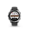 Garmin fenix E - 47 mm AMOLED Nero/Argento Anteprima dell’immagine prodotto 2