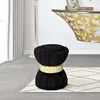 Mauro Ferretti tabouret fleur Ø 40x44 cm noir or Voir les images du produit 7