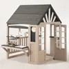 Merax Matschküche Outdoor Holz, Kinder Spielküche mit Produktbild-Vorschau 8