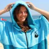 Poncho Wave Hawaii Zip Poncho Baumwolle Flyh M WH4042 Produktbild-Vorschau 15