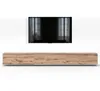 AX LIVING Barvo 3x100 cm TV Kommode Lowboard Braun Eiche Produktbild-Vorschau 3
