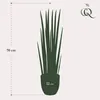 Umelá rastlina Sansevieria Cylindrica Ø70cm - umelá zelená Náhľad obrázku produktu 5