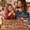 Adventskalender 24 Tage Highland Cow Magic 24 Sammelfiguren Produktbild-Vorschau 2