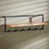 Hoyz – Edge-Garderobe mit 6 Haken – Grau – Wandgarderobe Produktbild-Vorschau 5