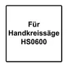 Makita 198570-2, Guide rail adapter, Makita, HS0600, Produktbild-Vorschau 4